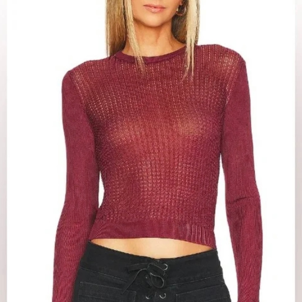 Free People Crewneck Pullover Sweater